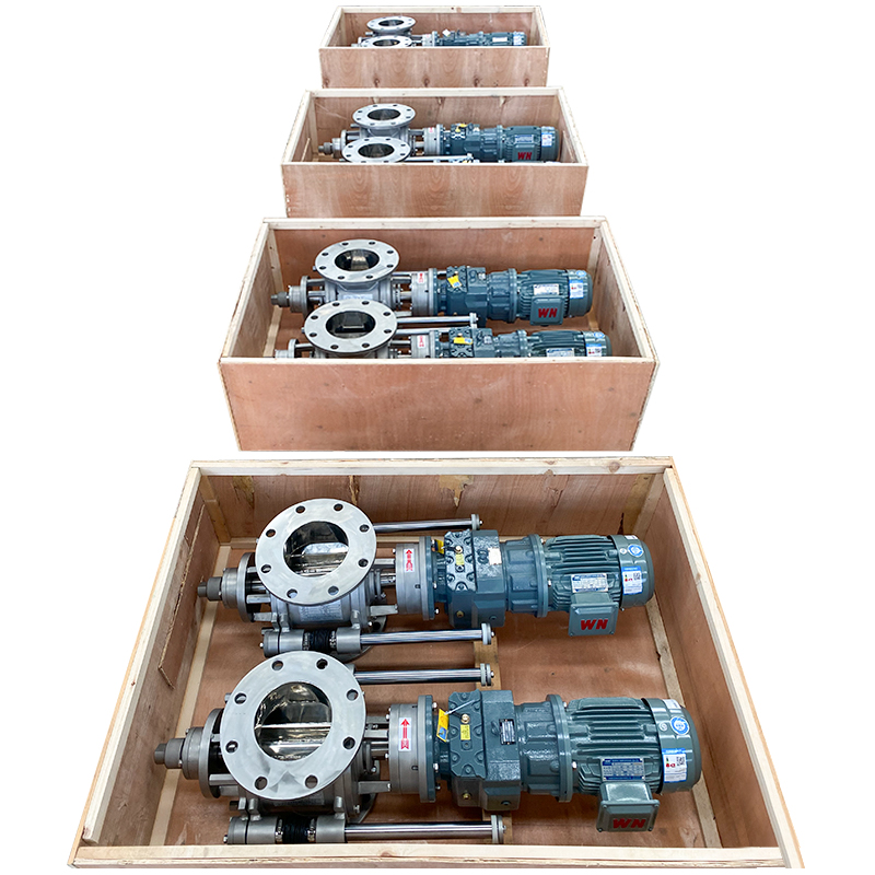 Mabilis na Paglilinis ng Rotary Valve ng Sliding Rod Pull-Out